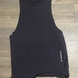 YoungLA Black Sleeveless Tank Top